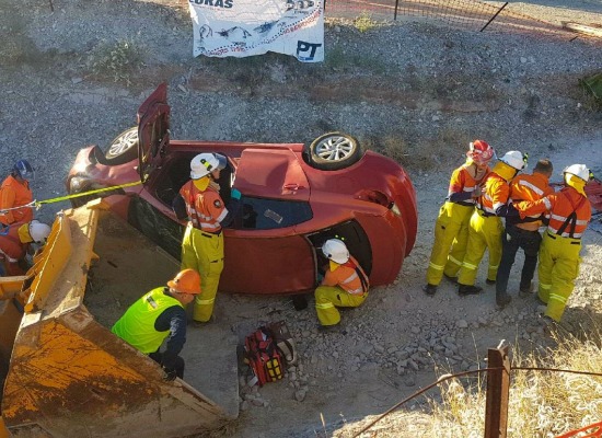 ERA team responds to road accident response training scenario